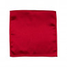 Einstecktuch Uni Satin Polyester - rot