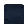 Einstecktuch Uni Satin Polyester - dunkelblau