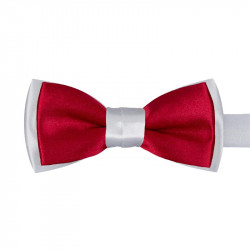 Lower part: white | Top part: red,Knot: white